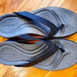 Crocs flip flops